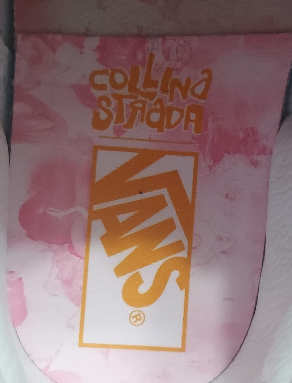 Vans Collina Strada SK8-Hi Orange and Pink Tie-Dye High-Tops Unisex M7 Or W8.5 - Picture 11 of 13